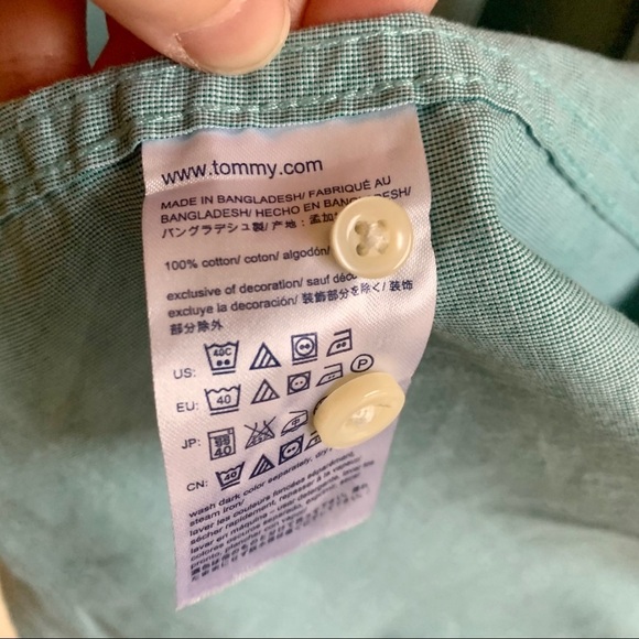 Tommy Hilfiger Long Sleeve Dress Shirt - Picture 3 of 6